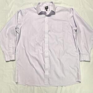 Jos.A.Bank Traveler Tailored Fit Cotton Striped Dress18.5/37